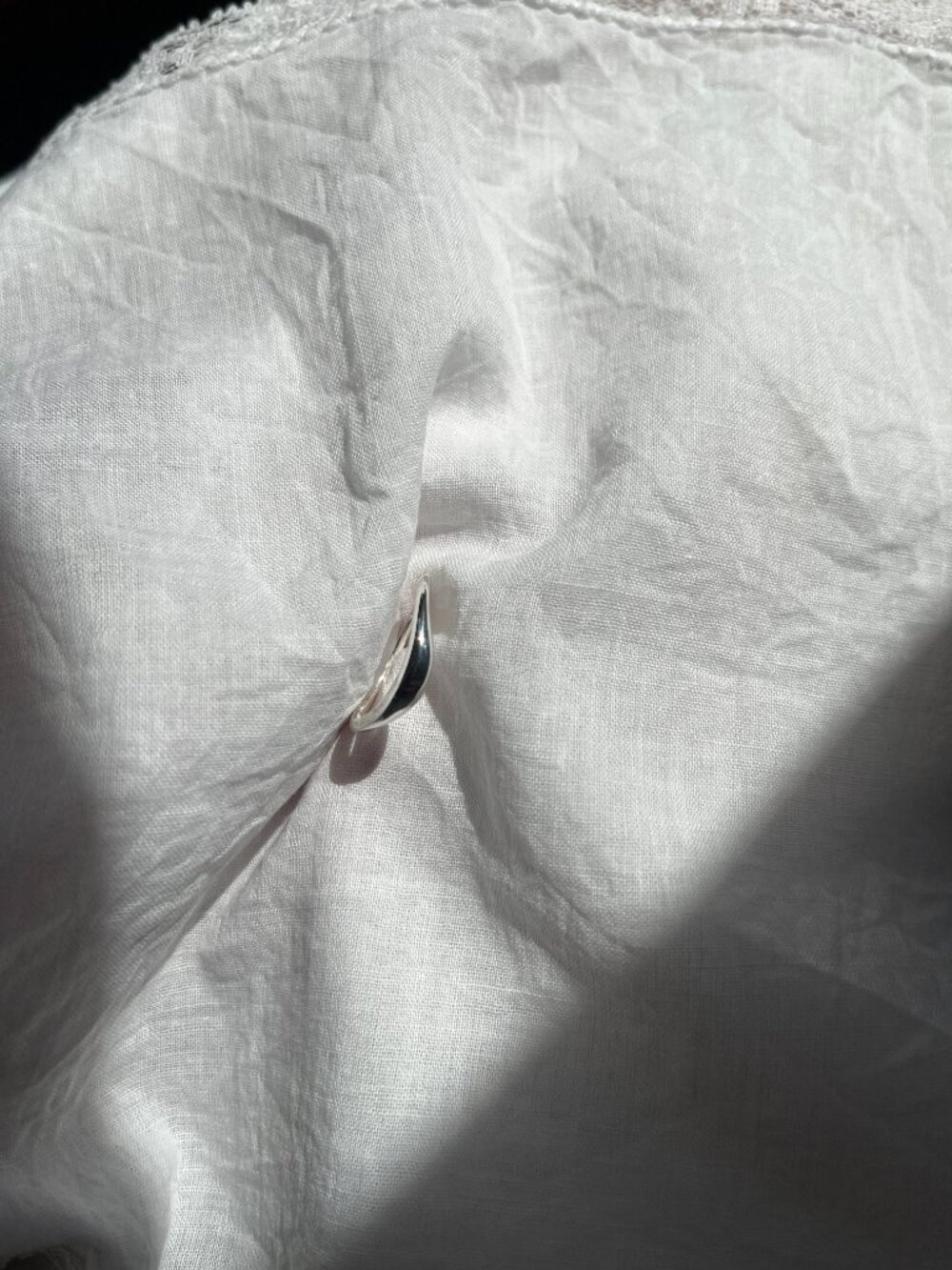 Silver Wave Ring - Picture 5 of 7
